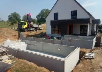 Maison piscine