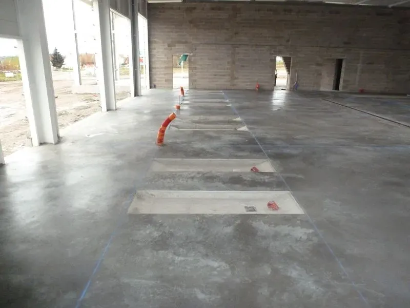 Salle béton